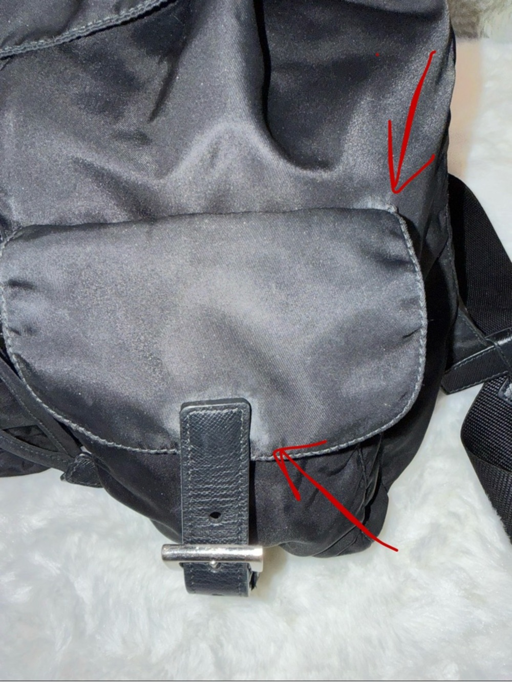 Prada Vela Black Nylon Backpack - Picture 15 of 16